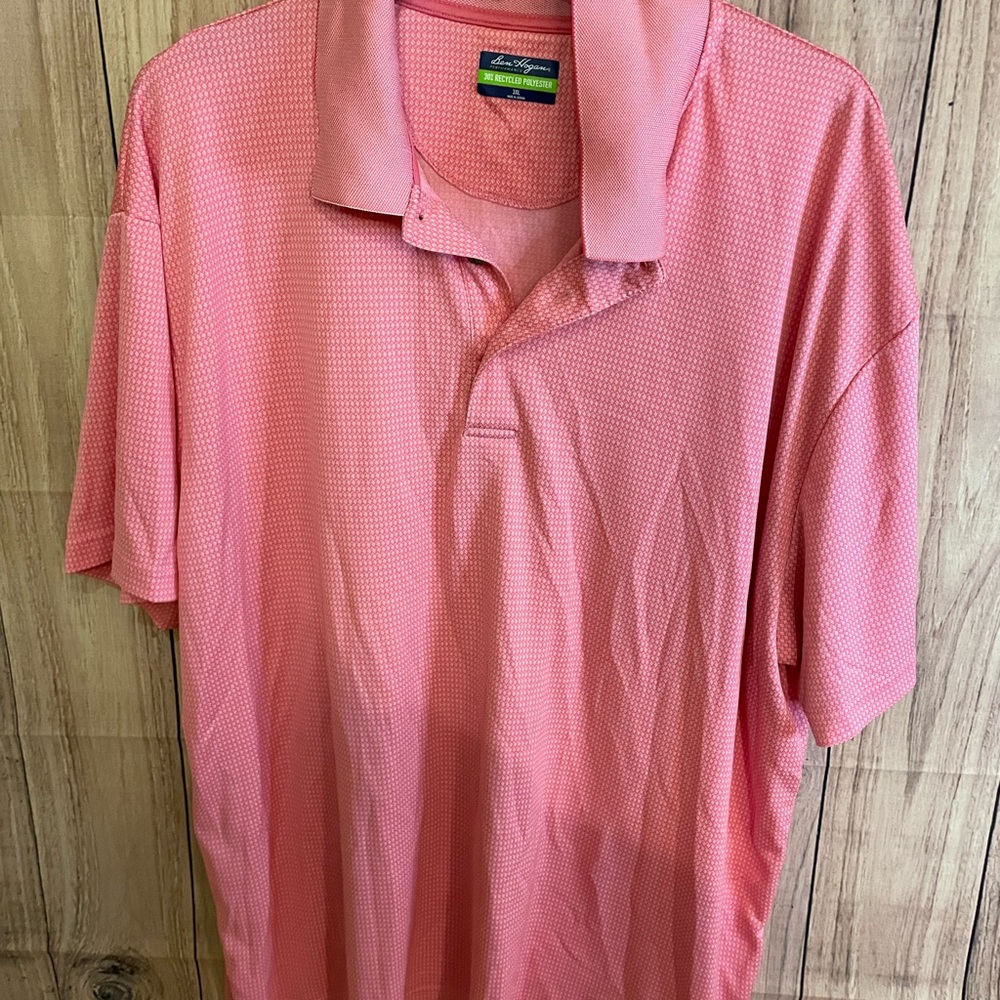 Hogan Men's Coral Polo Shirt